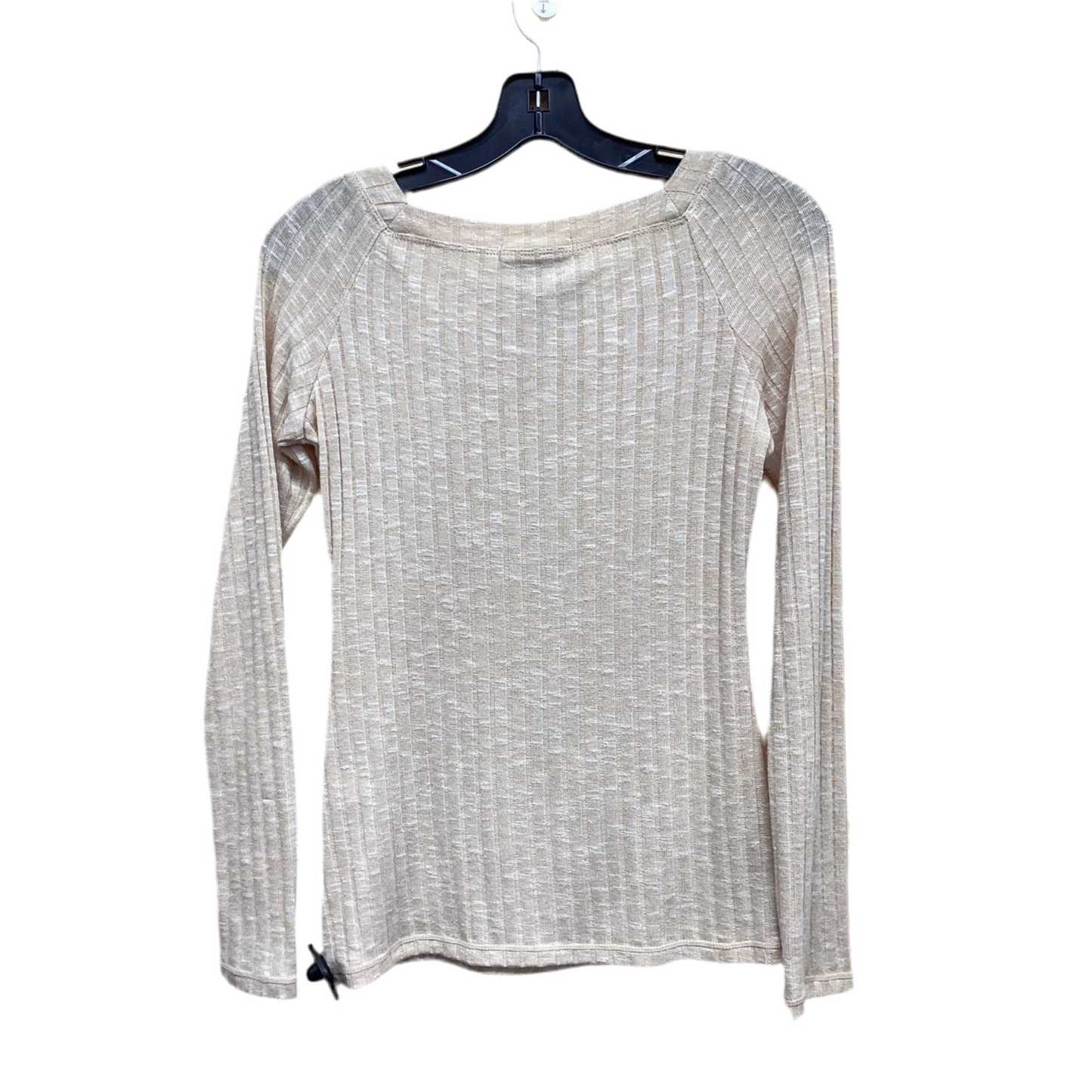 Top Long Sleeve By Chelsea And Violet In Tan, Size: Xs